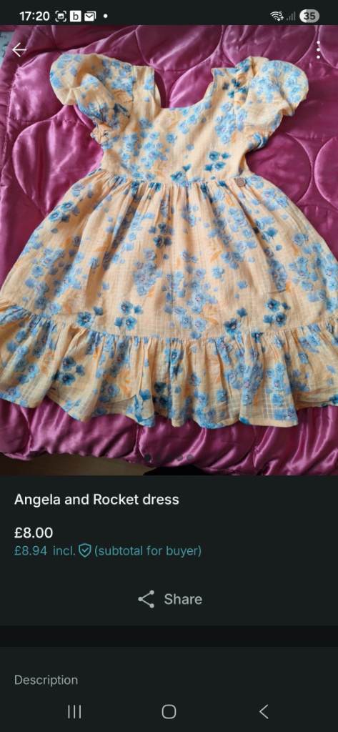 Angel and Rocket dress