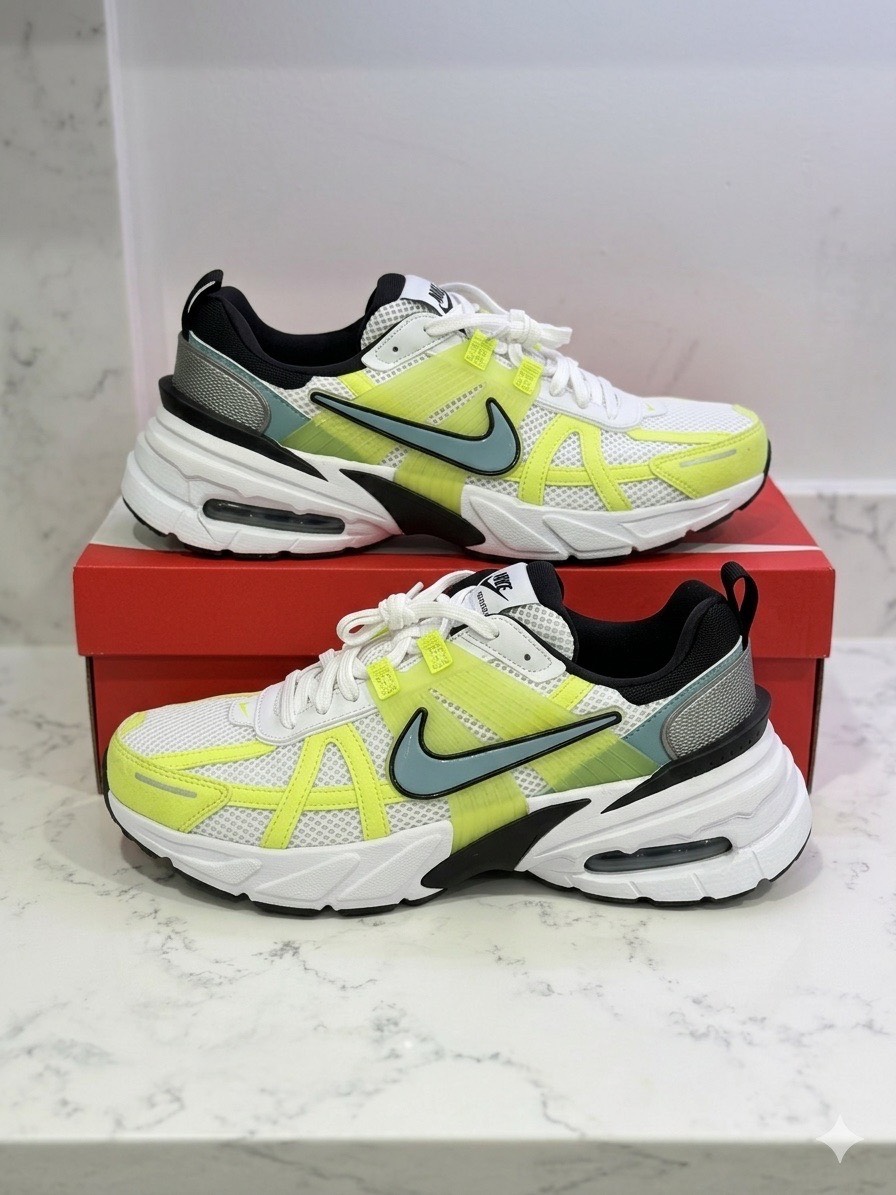 Nike V2K Run 'Volt' - Brand New In Box - UK 8.5