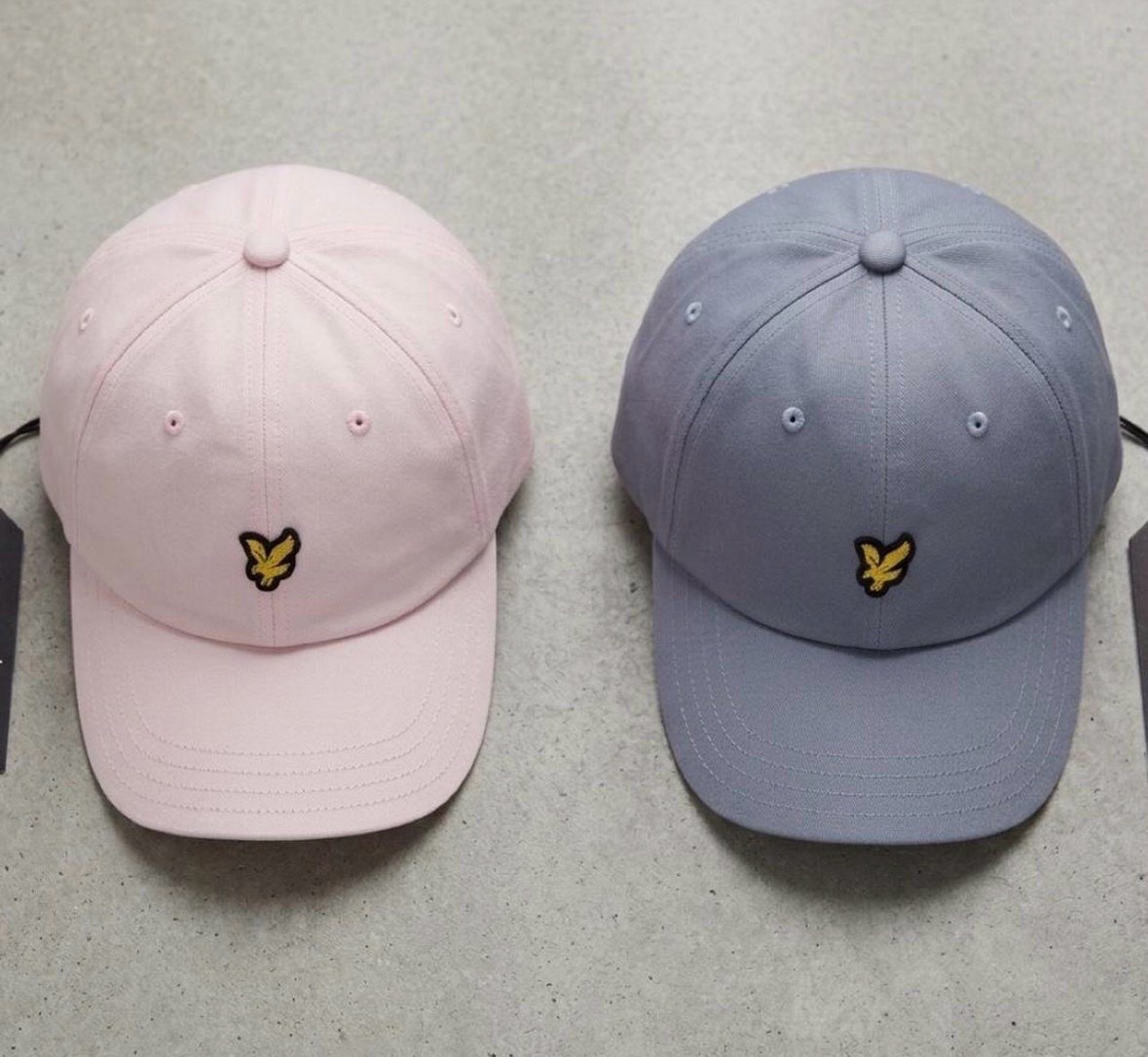 Lyle & Scott hat bundle. Grey & light pink NEW