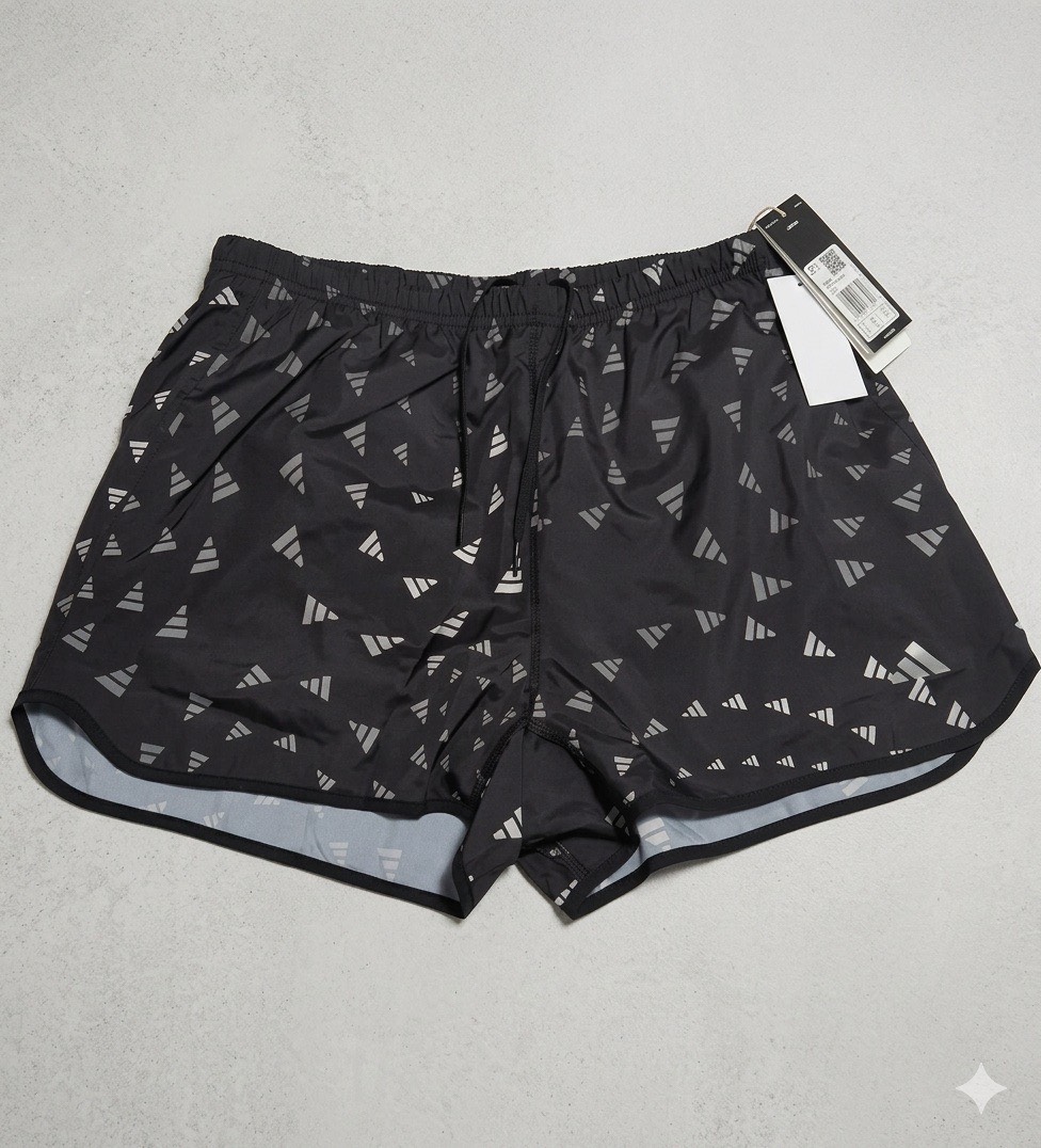 Ladies lightweight adidas run shorts size medium. NEW