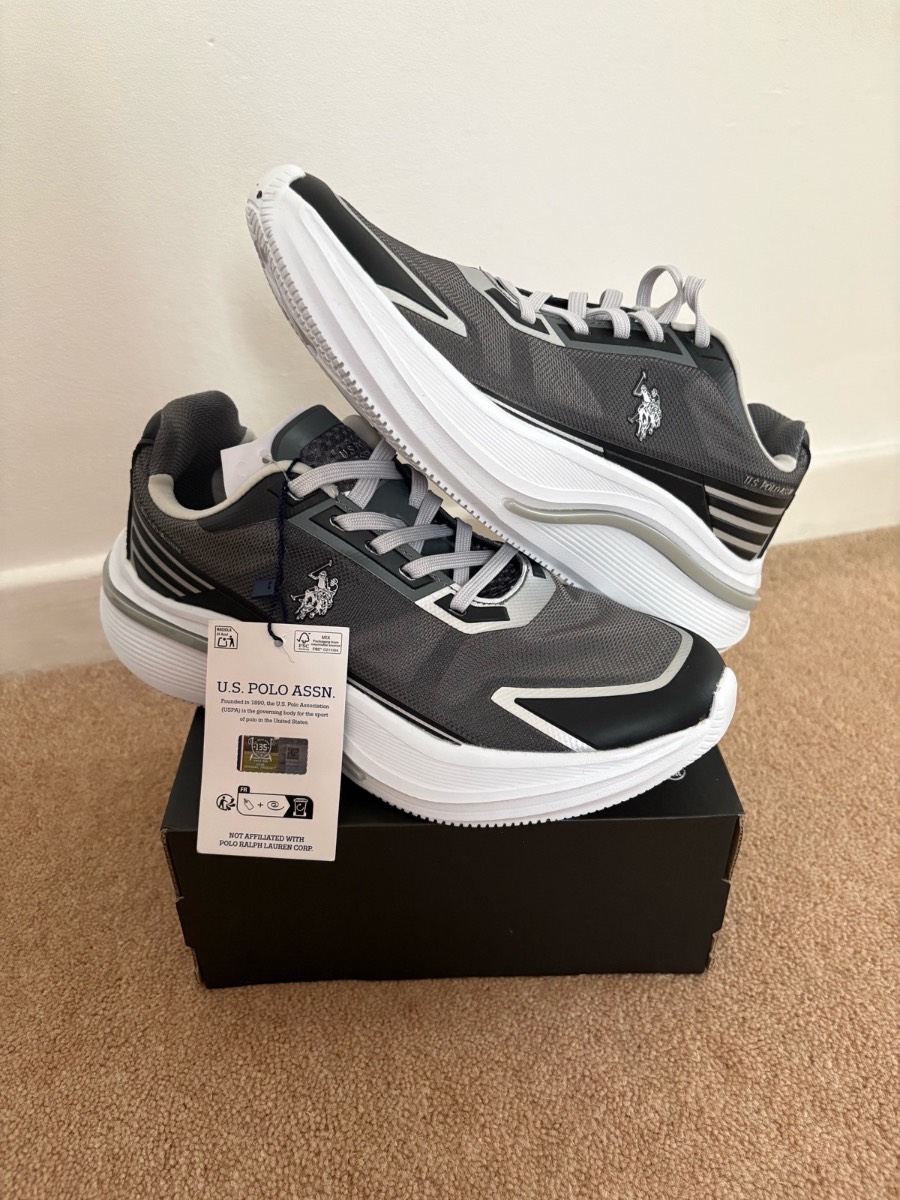 Us polo assn trainers size 4.5 UK NEW
