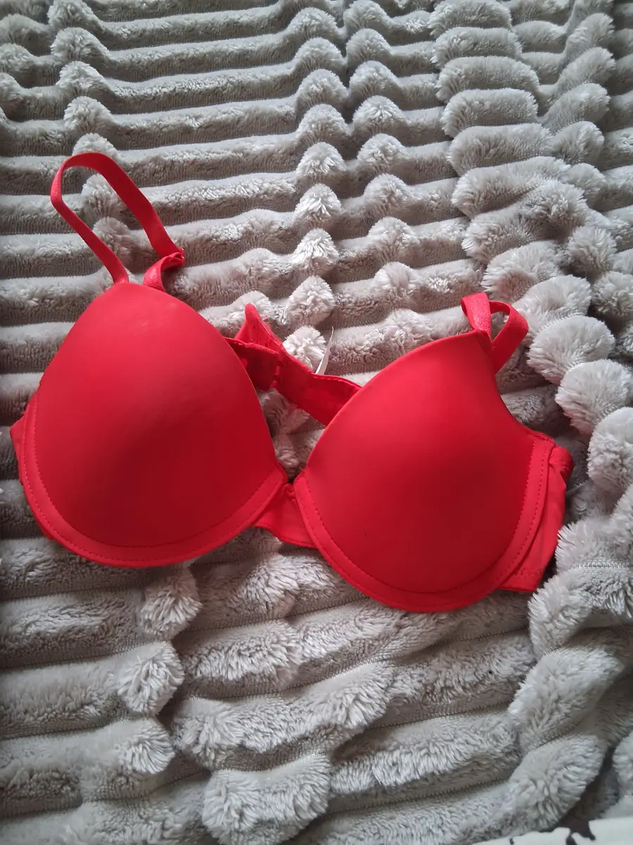 Red bra