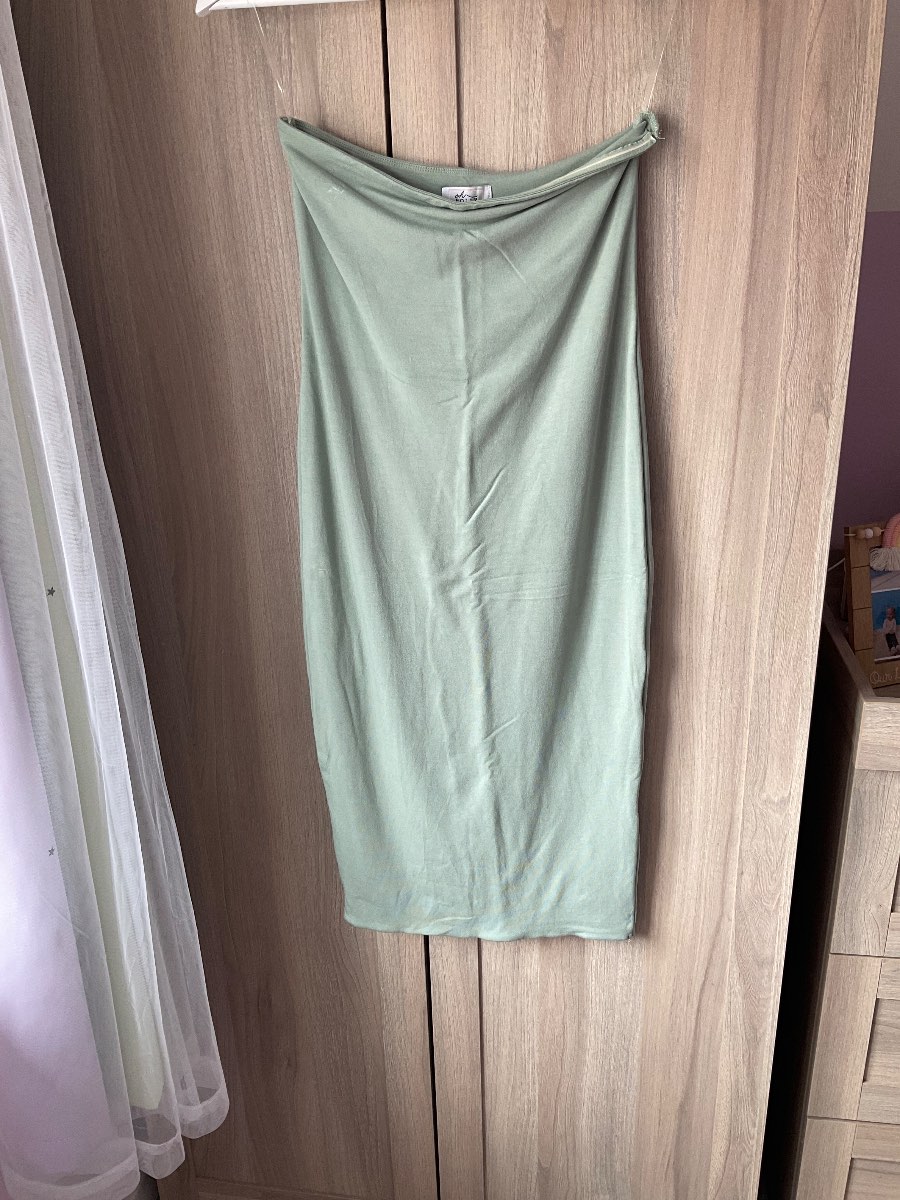 Oh Polly strapless bodycon dress UK 12