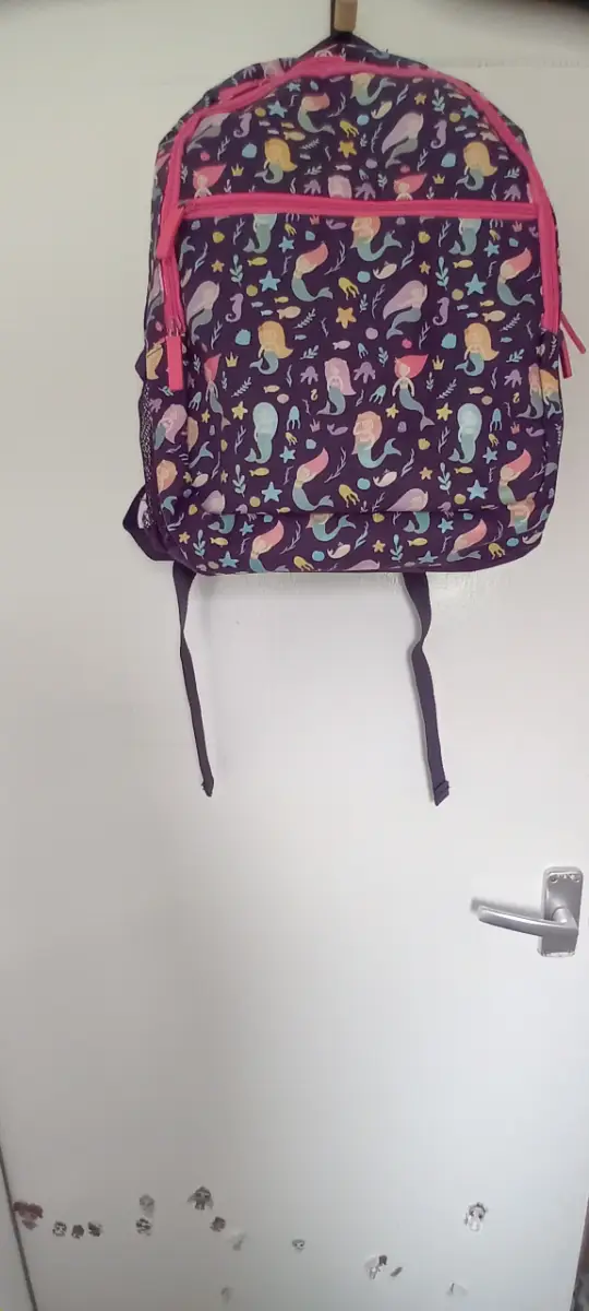 Purple mermaid bag