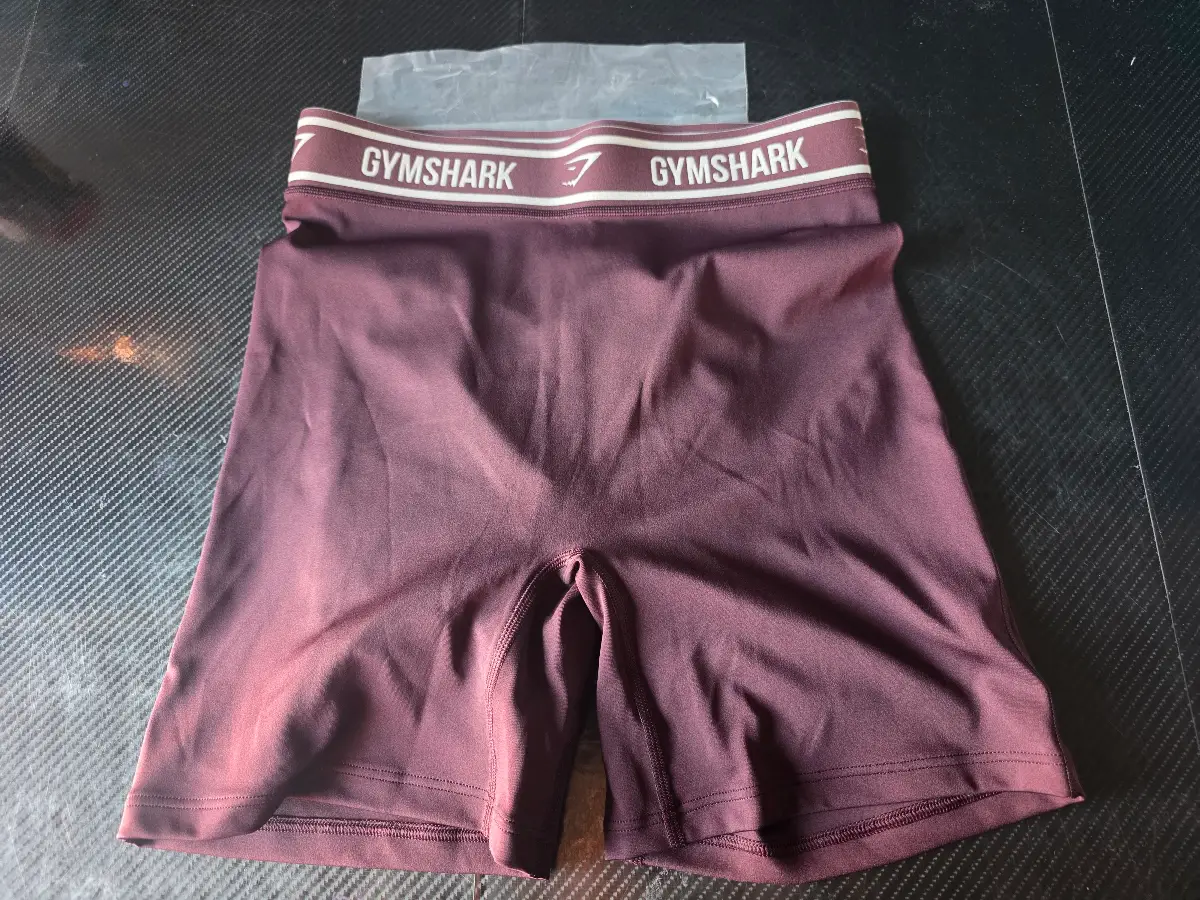 Gymshark waistband logo shorts