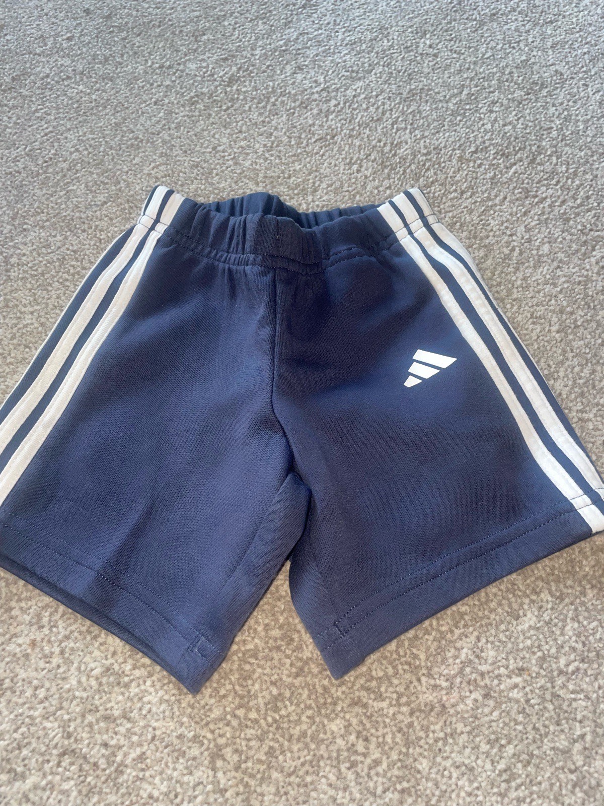 Adidas blue white shorts age 1-1/12 years