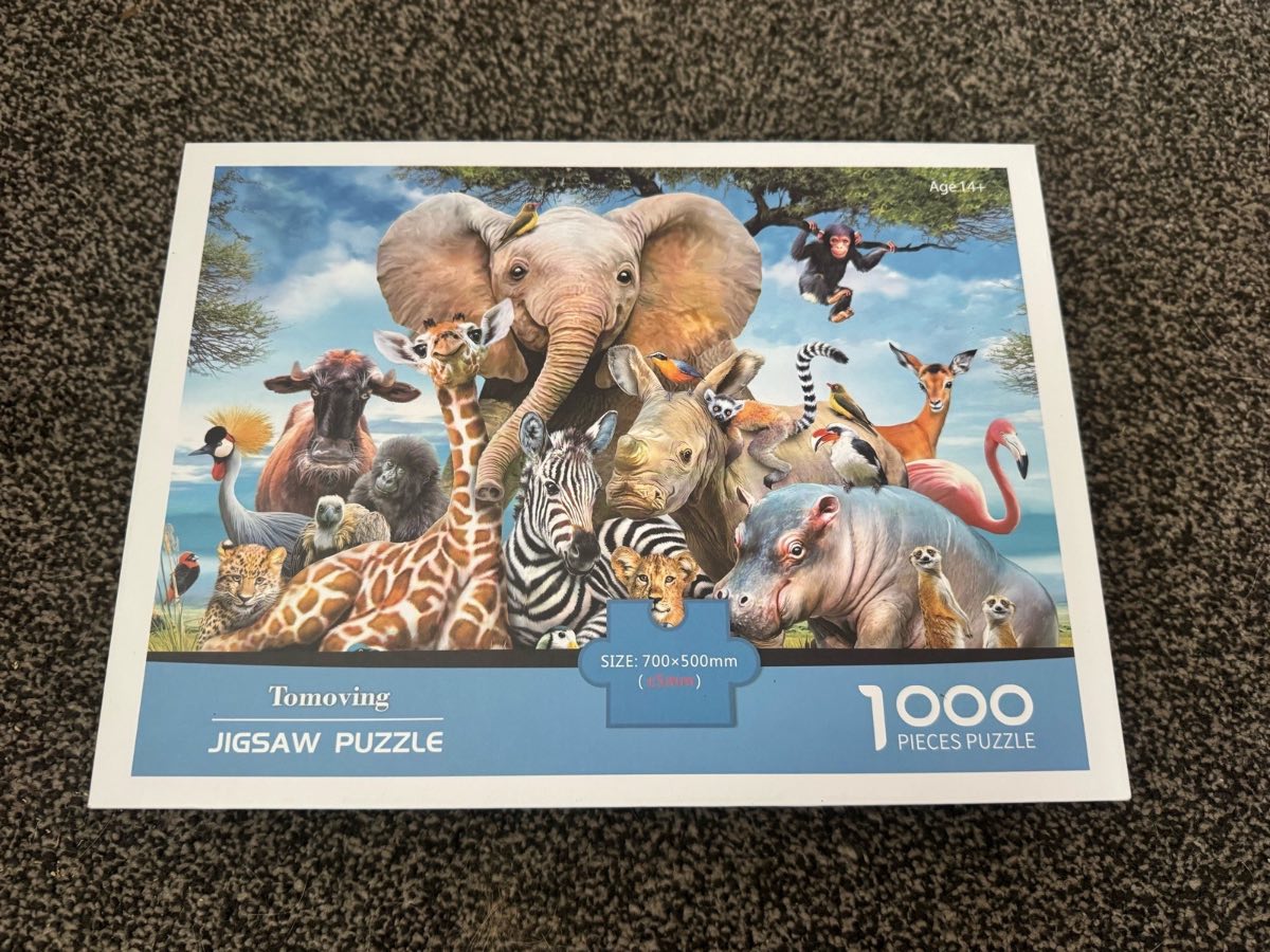tomoving animal 1000 piece puzzle