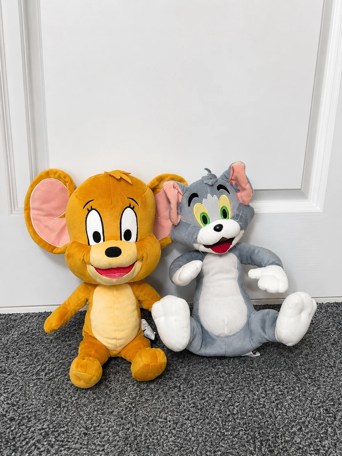 Large Tom & Jerry plush soft teddys bundle
