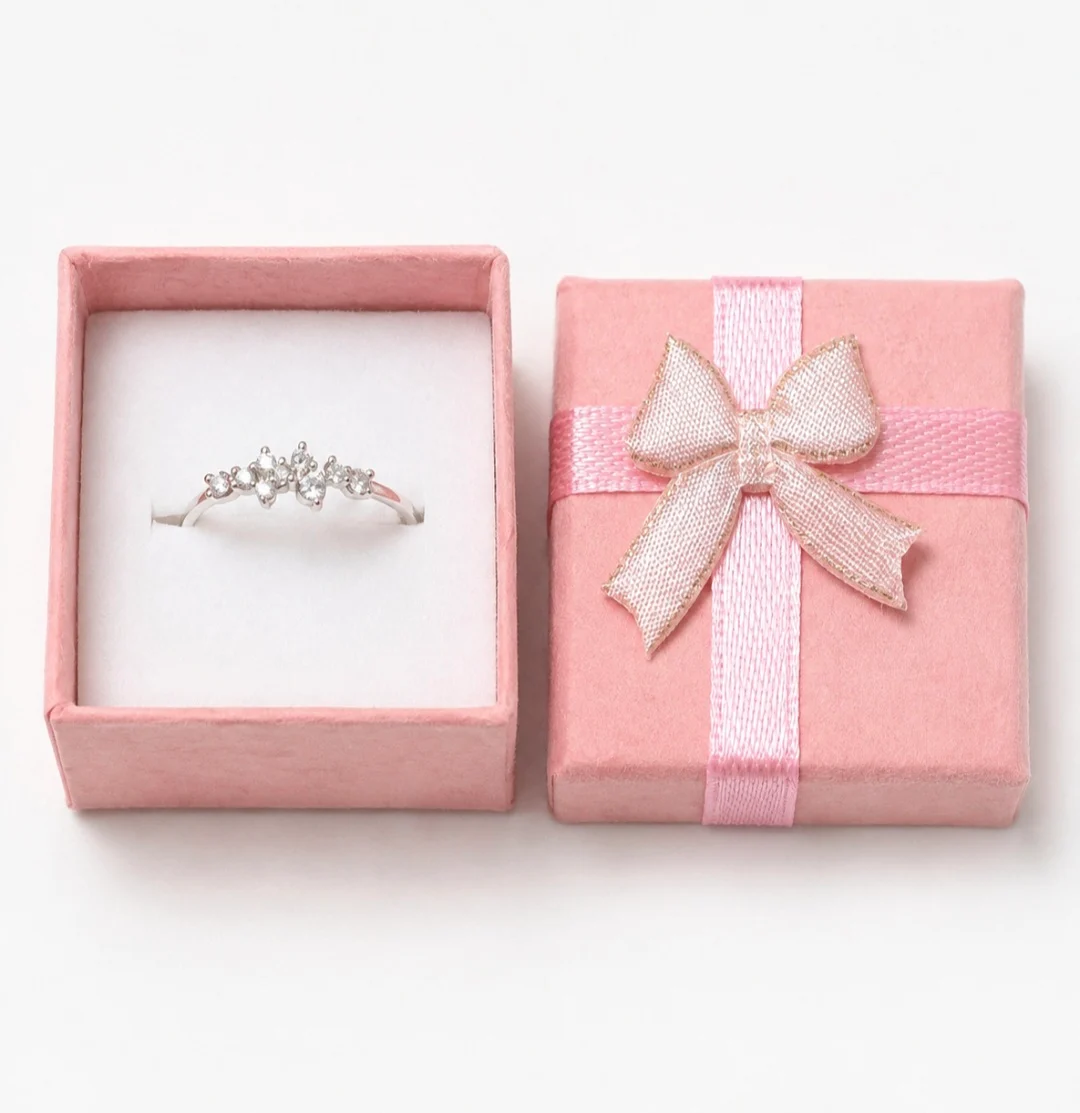 925 Sterling Silver Sparkly Ring