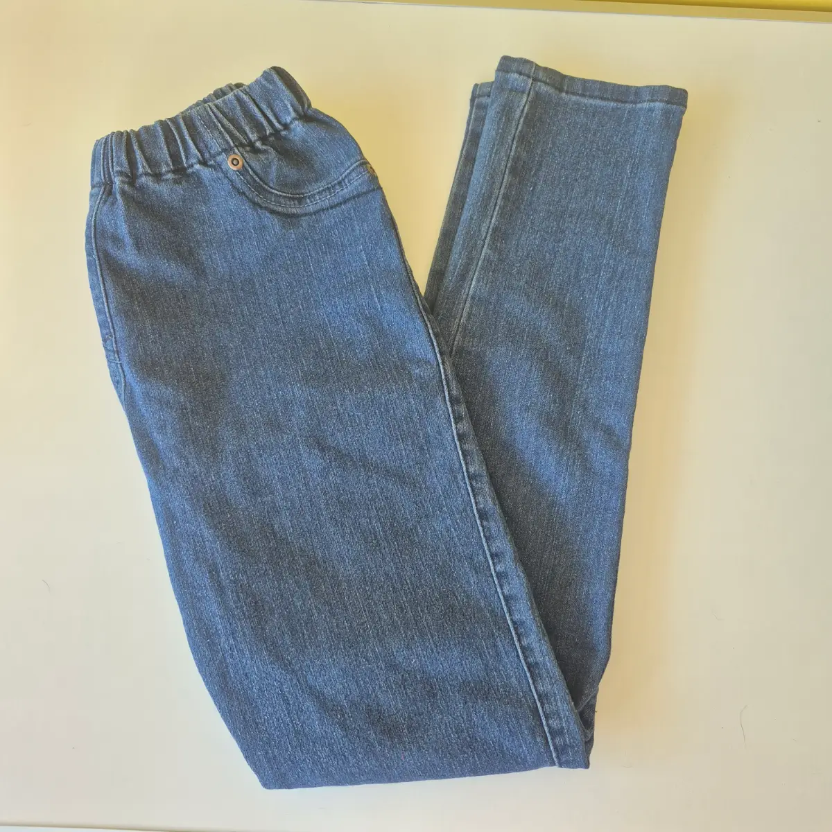 Next Denim Jeggings Size UK 10R Blue Wash
