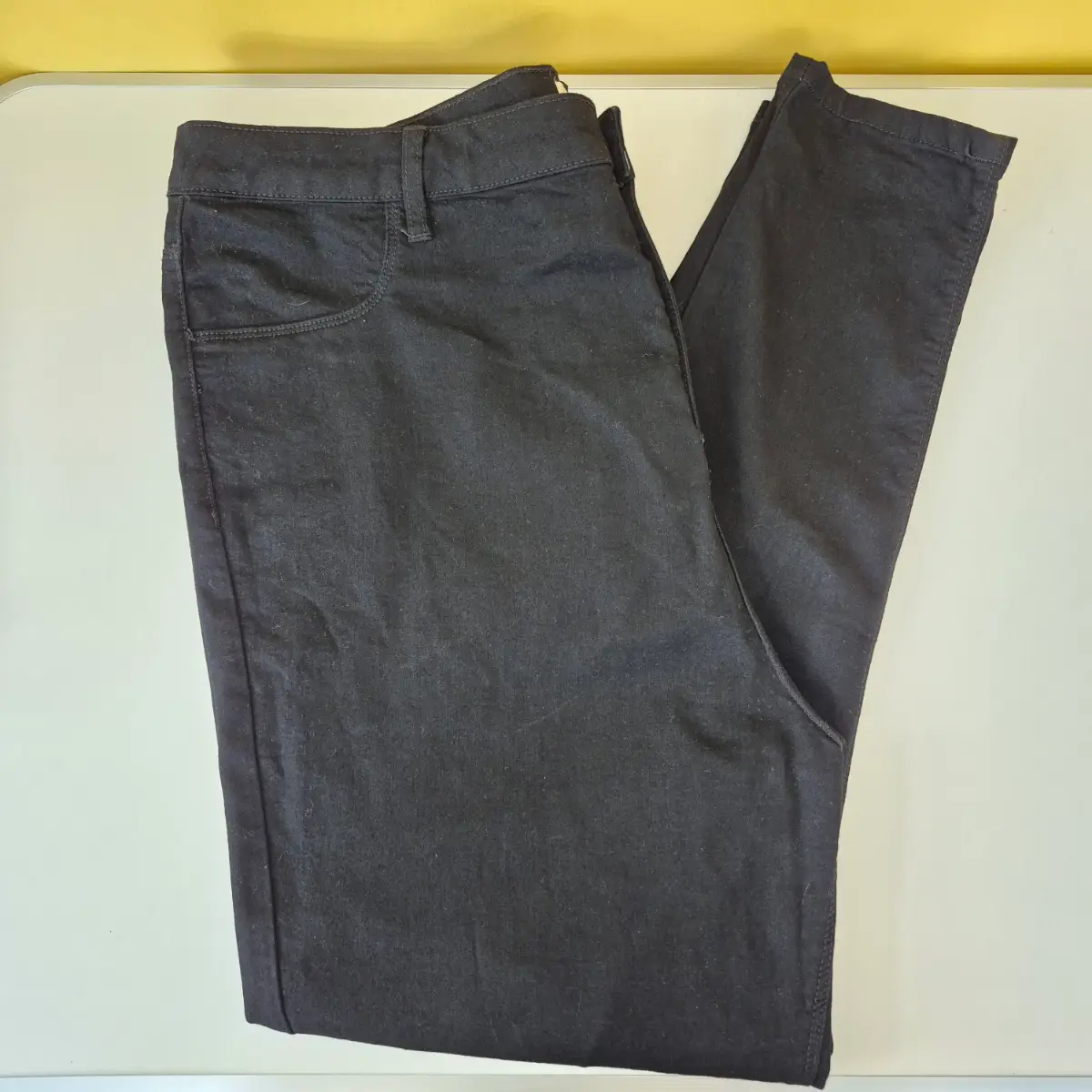Yours Clothing Black "Kim" Skinny Jeans UK 24 (Worn Once)