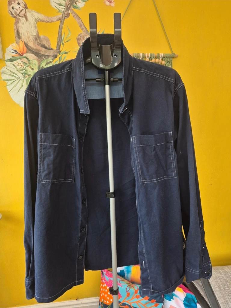 JackJones Originals Navy Overshirt XXL