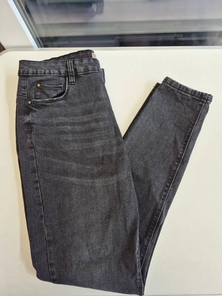 Denim Co Grey stretchy skinny Jeans uk14