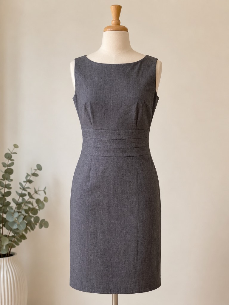 H&M Elegant Tailored Sheath Dress – Size 12 UK – Excellent condition