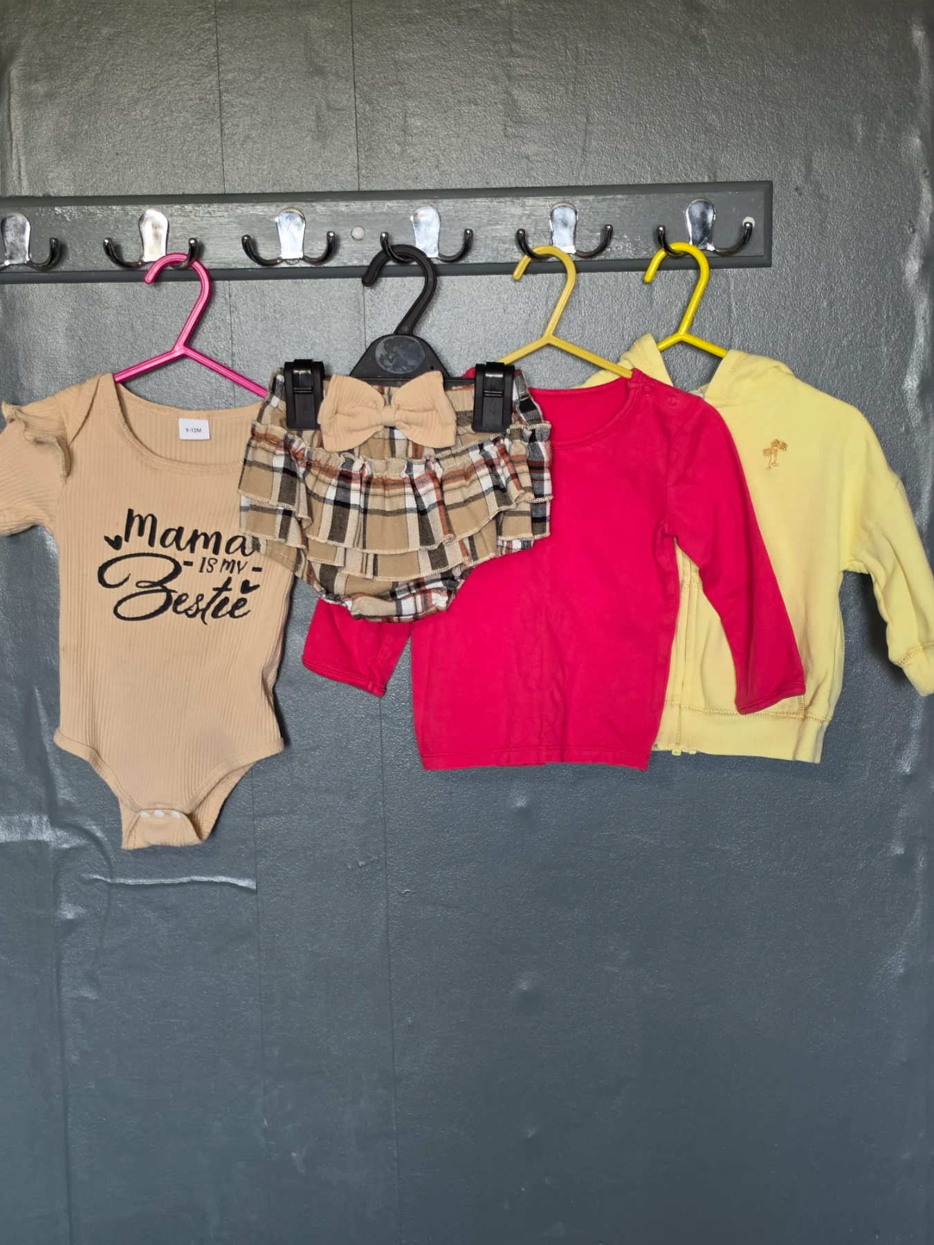 Nutmeg Baby Girl Clothing Bundle (Size 9-12 Months) – 4 Pieces
