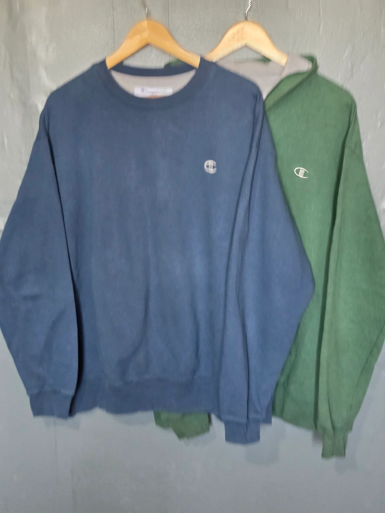 Champion Eco Authentic Navy Blue Crewneck Sweatshirt | Size 2XL | Excellent Condition
