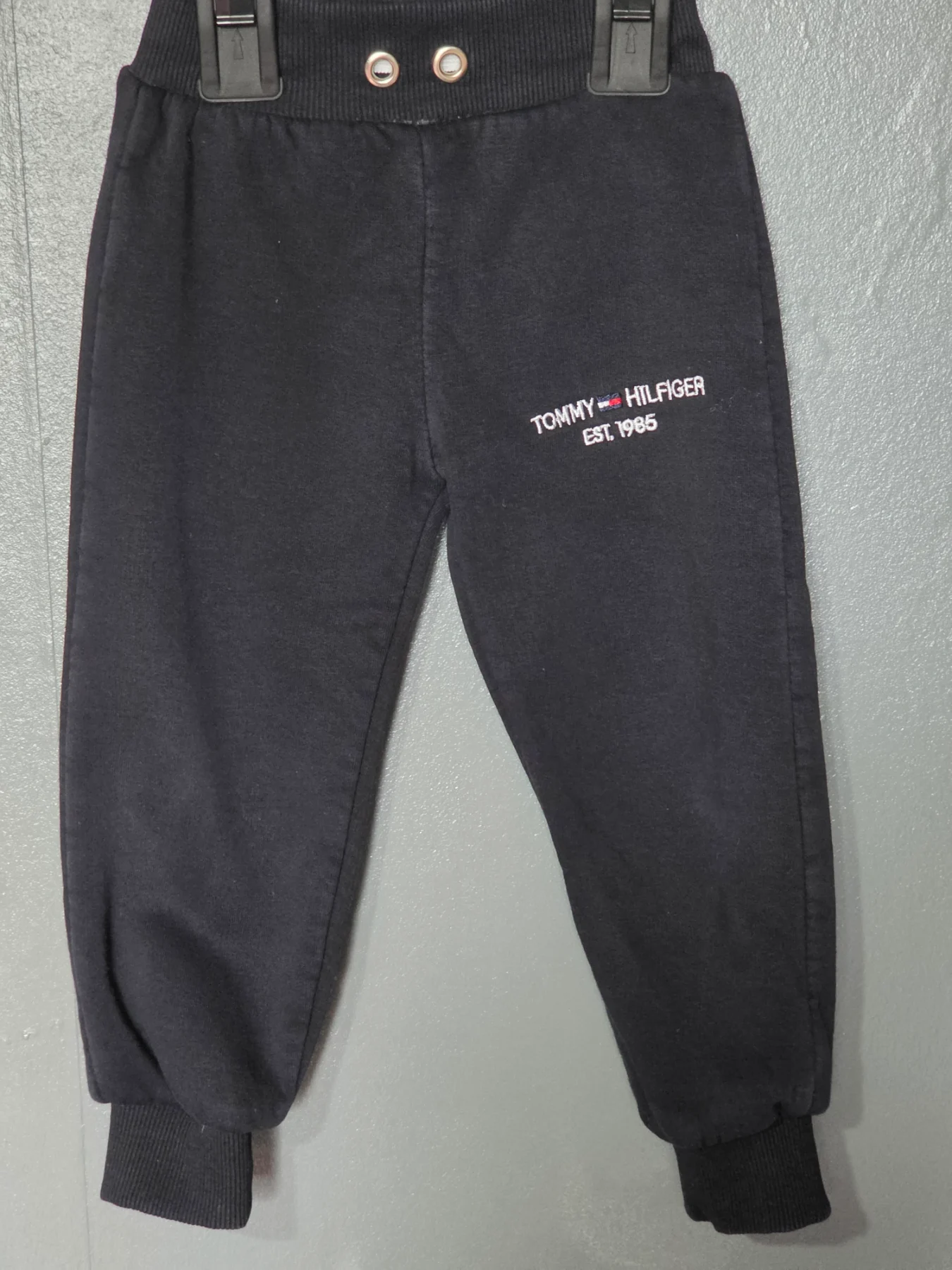 Tommy Hilfiger Toddler Joggers • Black • Size 86-92 (1-2 Yrs)