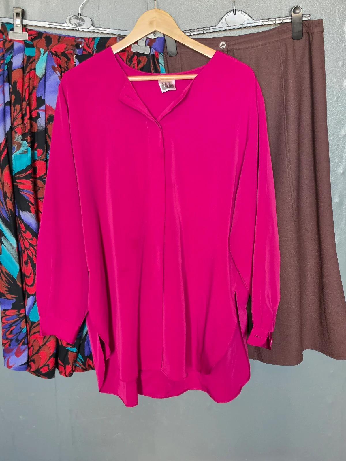 Vintage 3-Piece Jewel Tone Plus Size Capsule Bundle - Fits UK 16/18