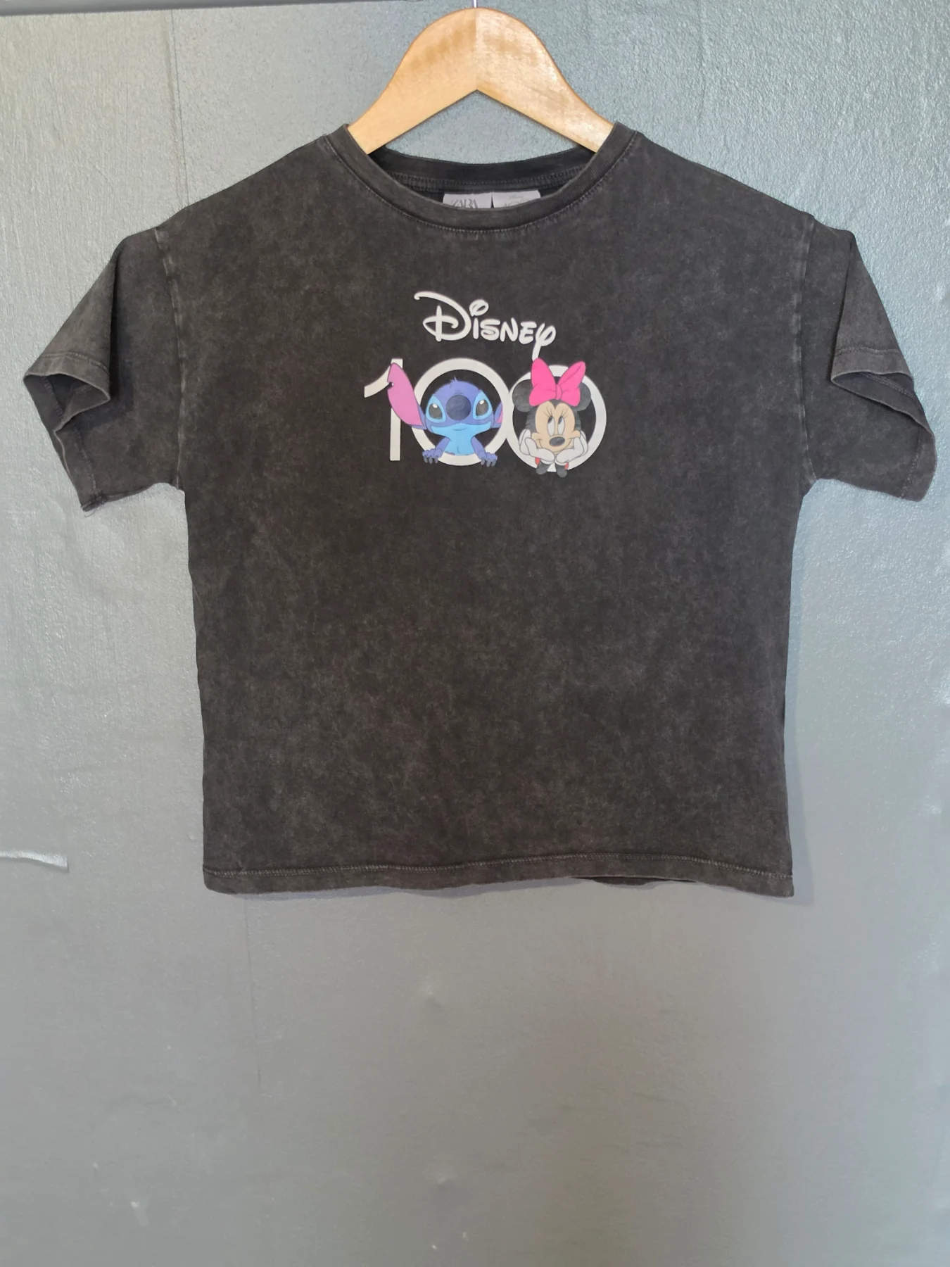 Zara Kids Disney 100 Graphic T-Shirt Size: 6-7 Y