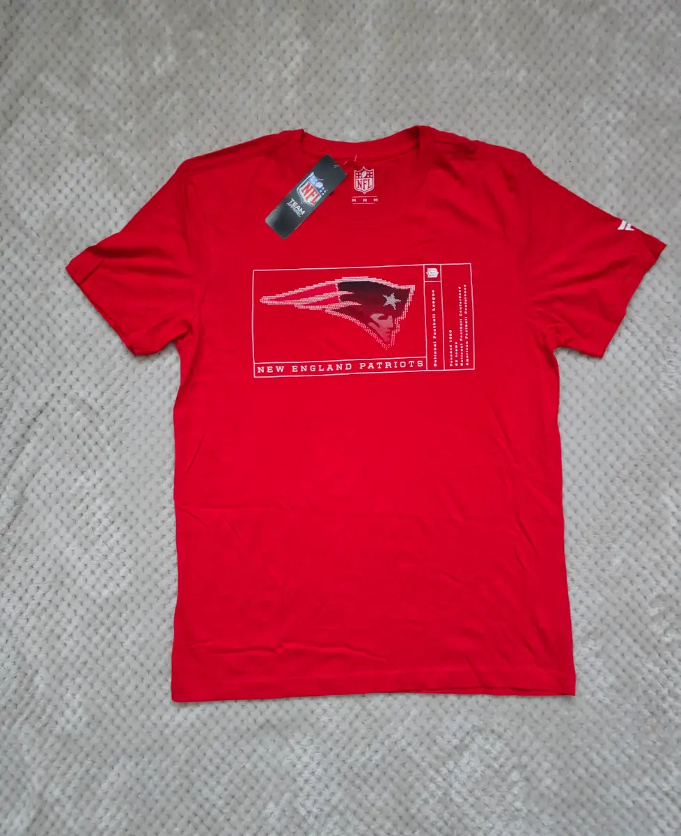 NFL Men's T-shirt Angle Facade Tee Red