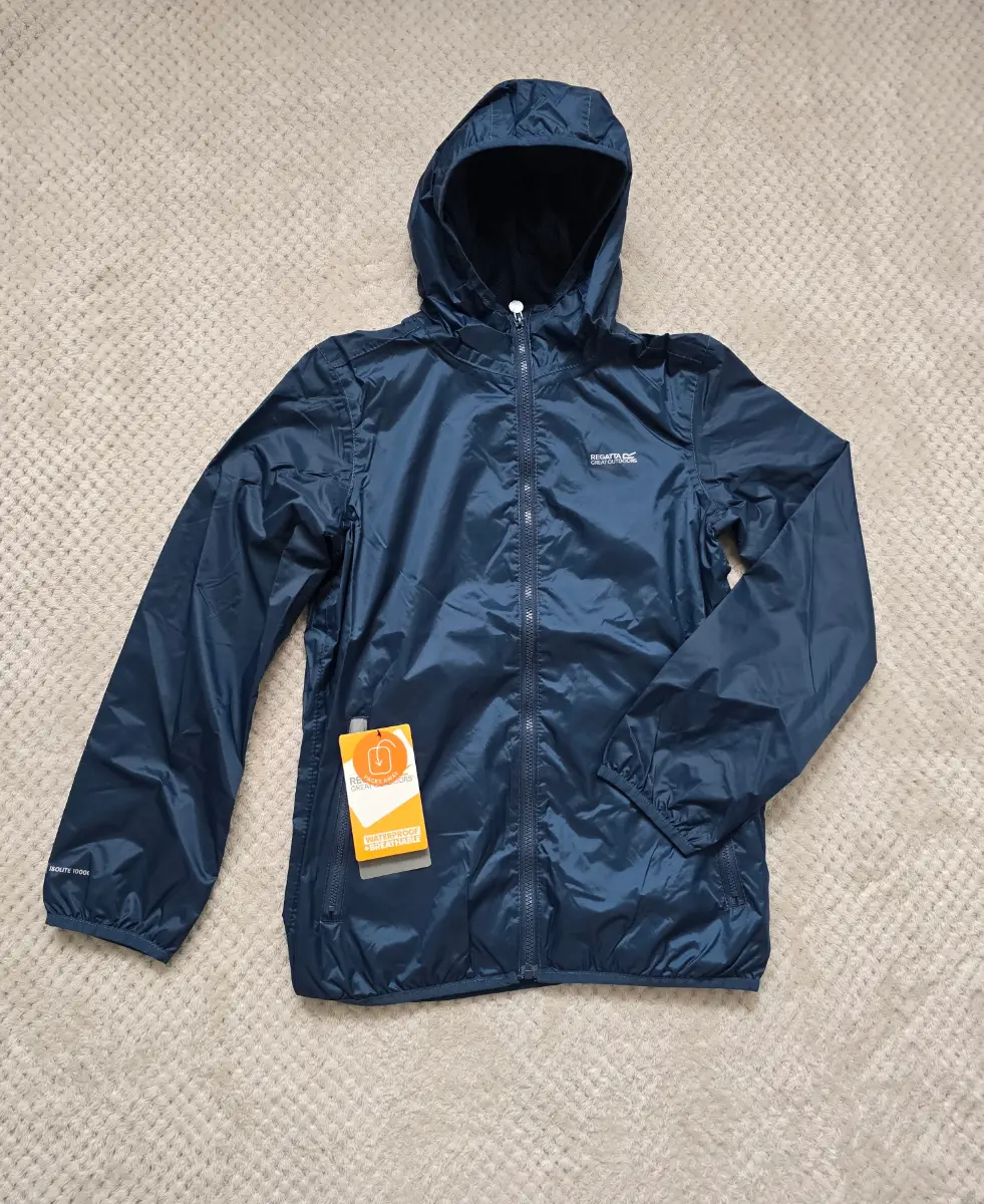 Regatta Junior Lightweight Jacket Lever II Moon Lt Denim