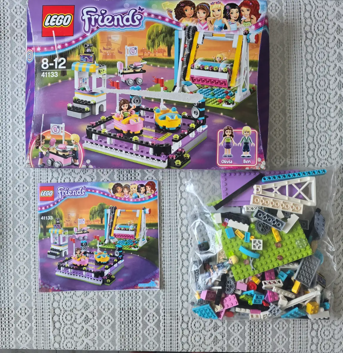 LEGO Friends Amusement Park Bumper Cars set (41133)