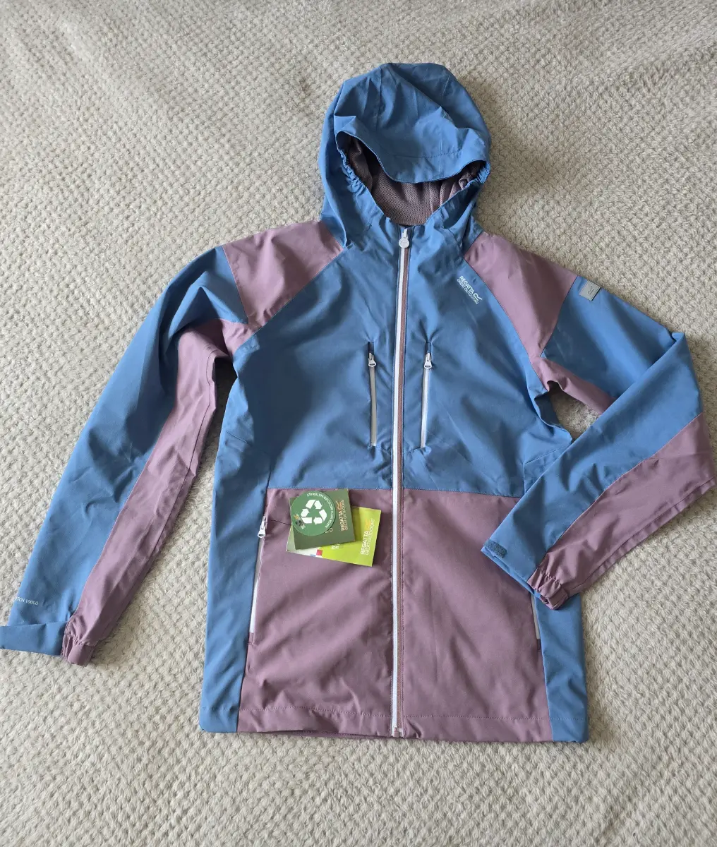 Regatta Junior Lightweight Jacket JnrHightonJktV CoroBl/Heath