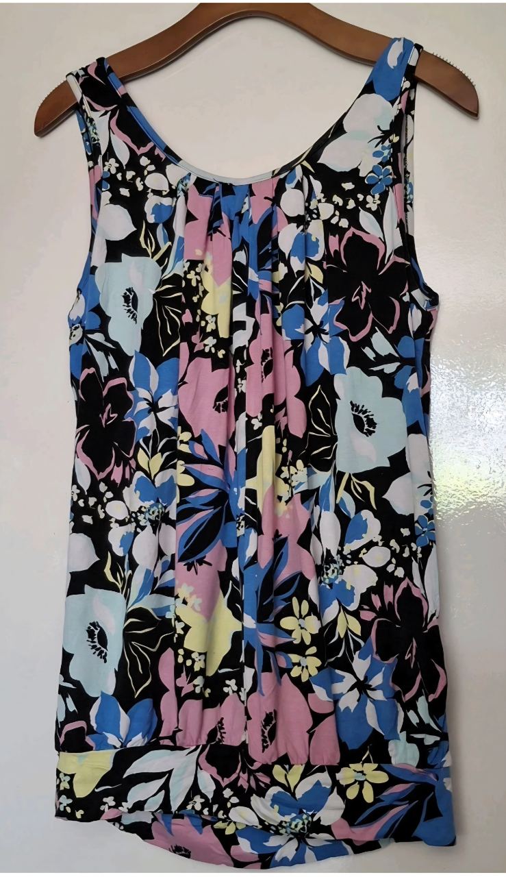 Floral Pattern Top From Everday Home Shopping Direct Size 12