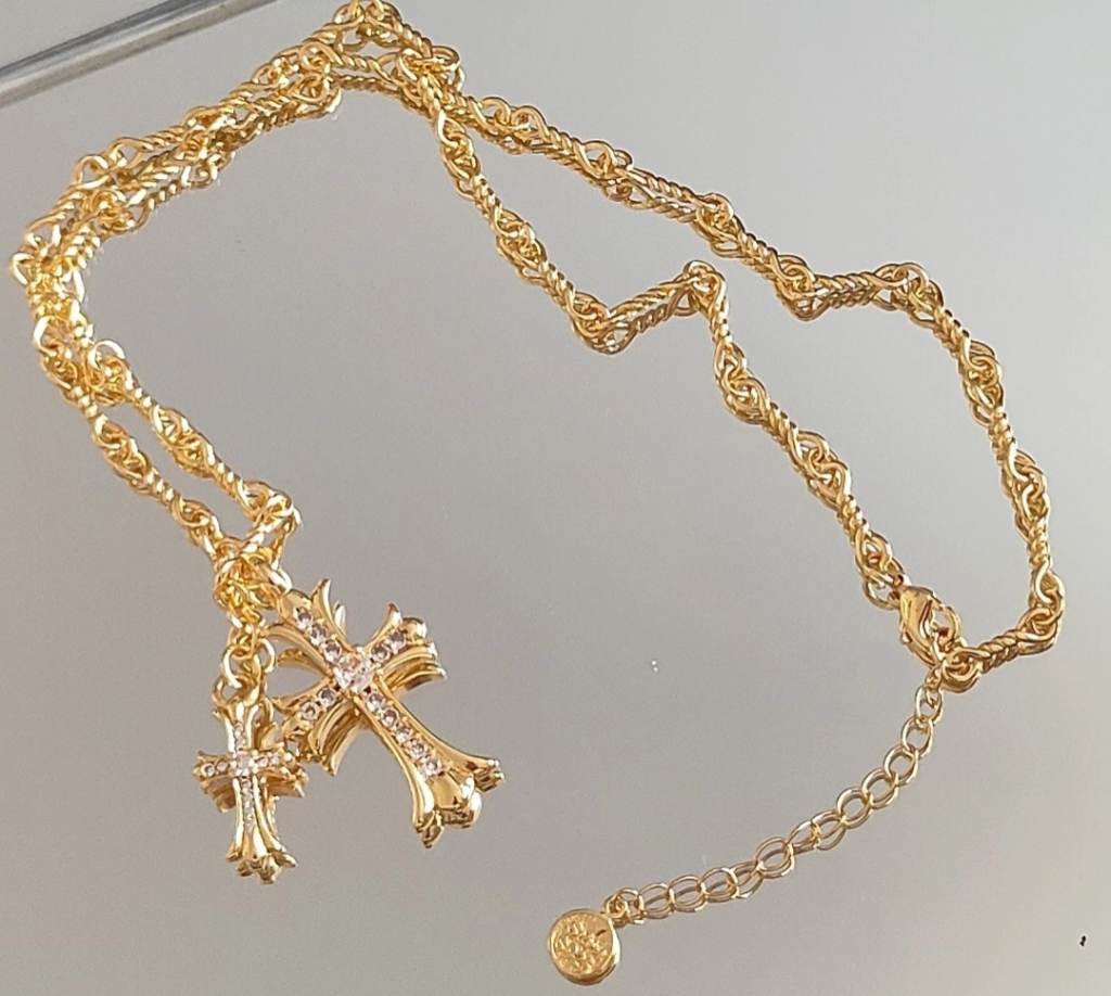 Gold cross Luxury Necklace for Women