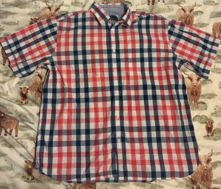 Blue harbour button up shirt size X-Large MENS