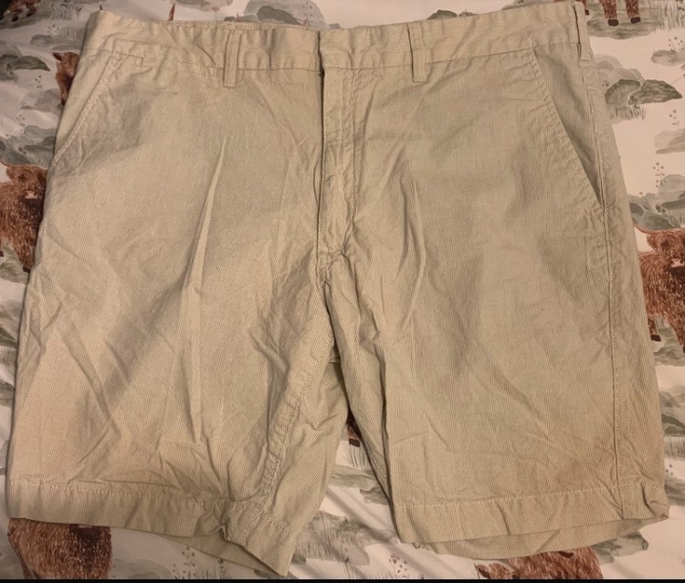 M&S tailored shorts width 38inches