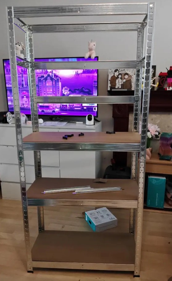 1pcs garage shelving unit 5 tier
