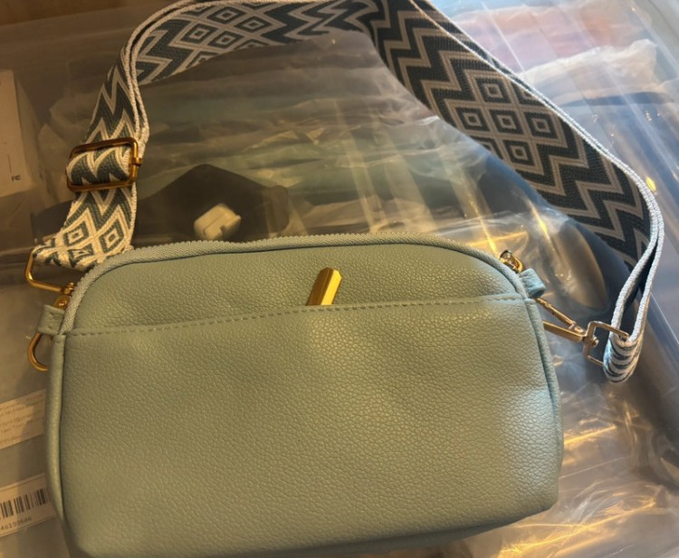 Little blue ladies stylish bag