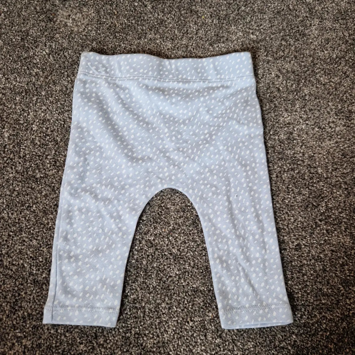 Fred & Flo Baby Blue Spot Print Leggings Up To 3 Months