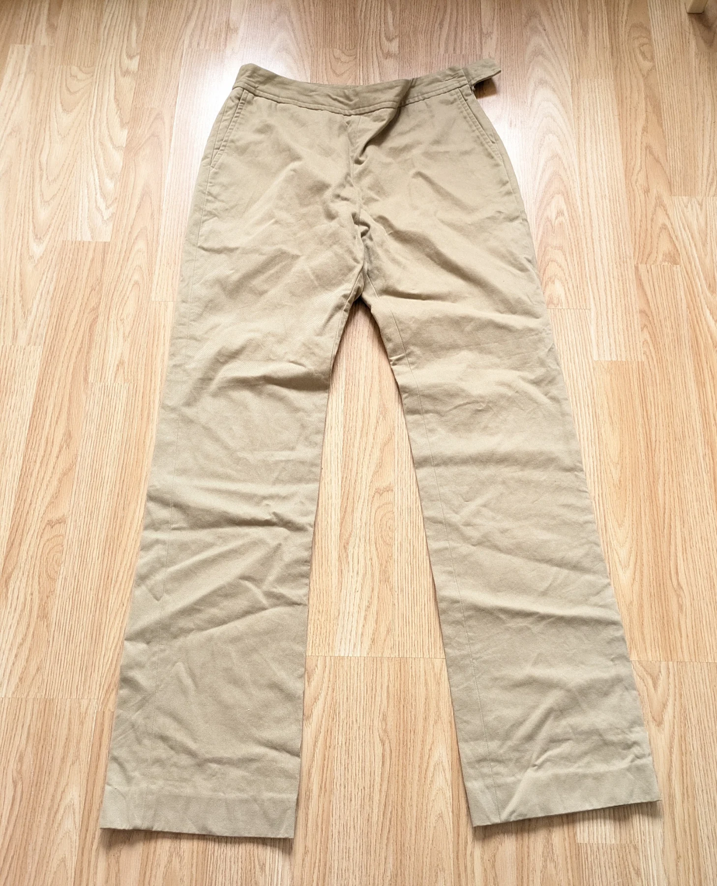 Daks Beige Smart Trousers | Size UK 10