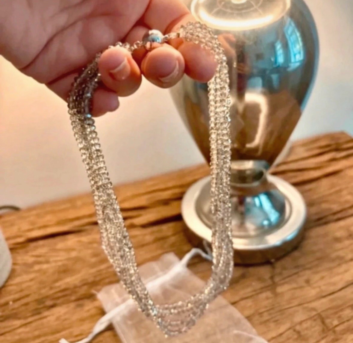 Y2K super sparkly necklace brand new