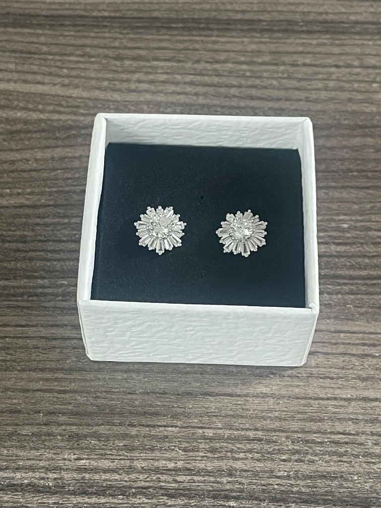 Warren James brand new sterling studs worth £60