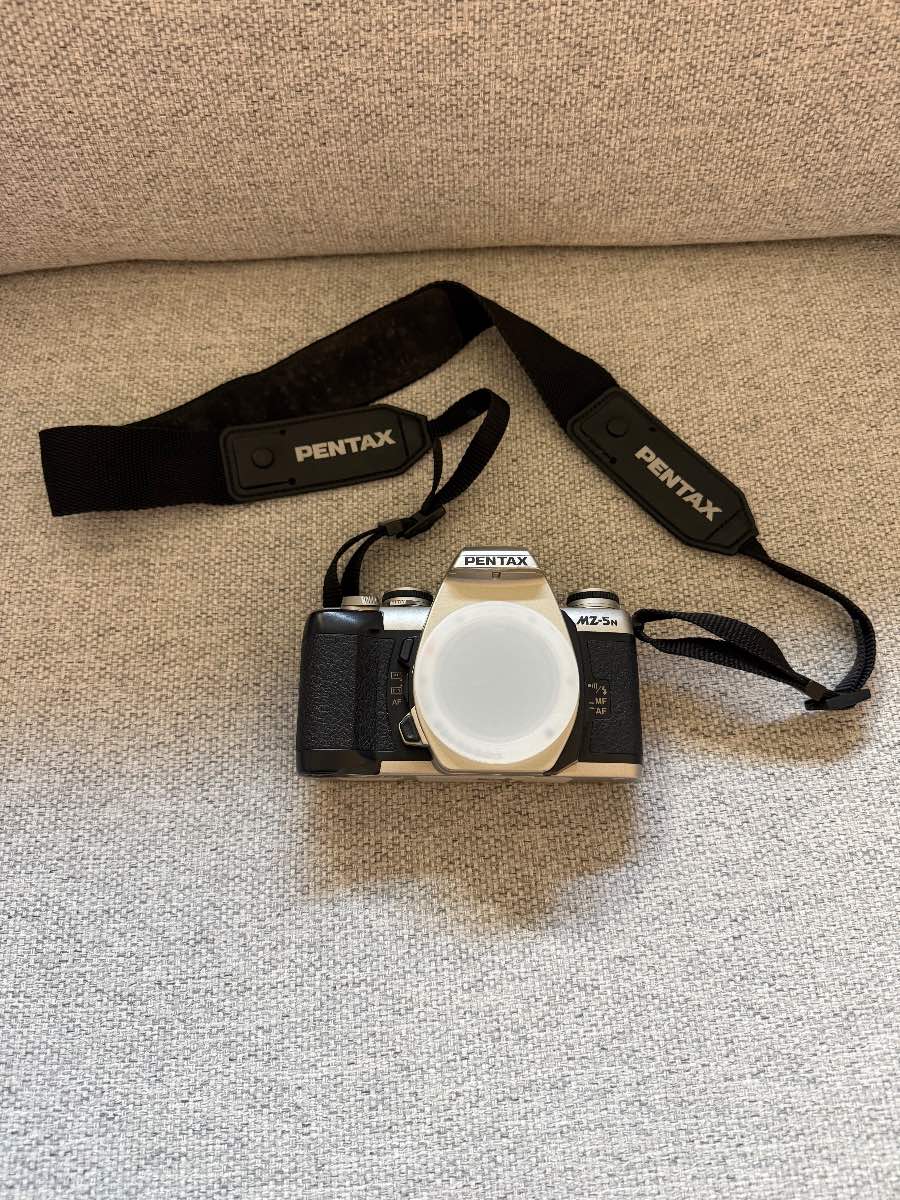 Pentax MZ-5N 35mm SLR Film Camera Body Only + Original Pentax Strap