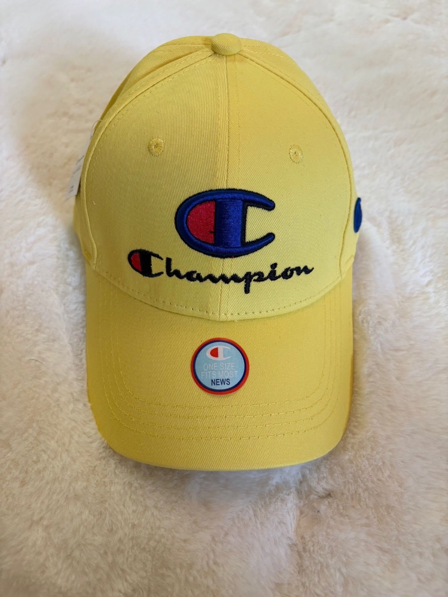 Unisex Baseball Cap -Yellow - Brand New - Champion