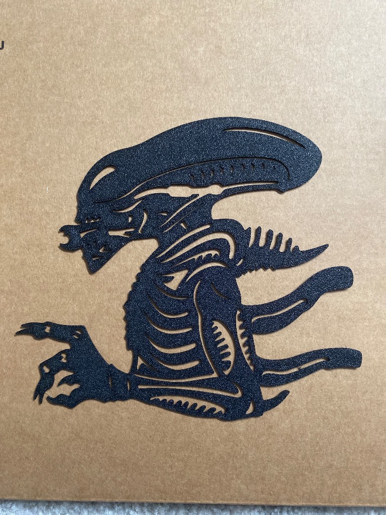 Alien wall art