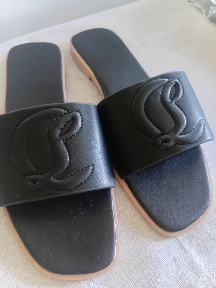 CL mule sandals black - Size EU39 / UK6