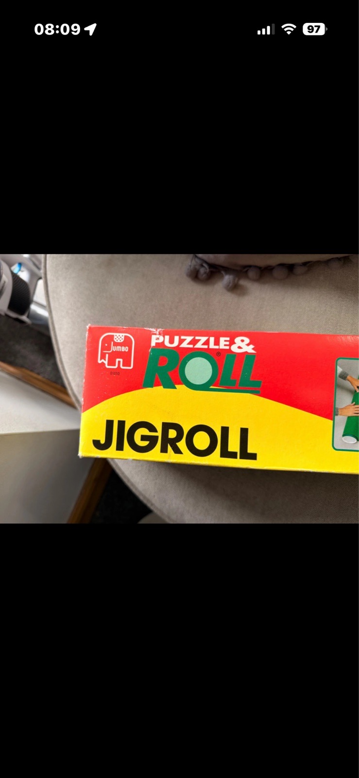 Jumbo jigroll - puzzle & roll mat - unused