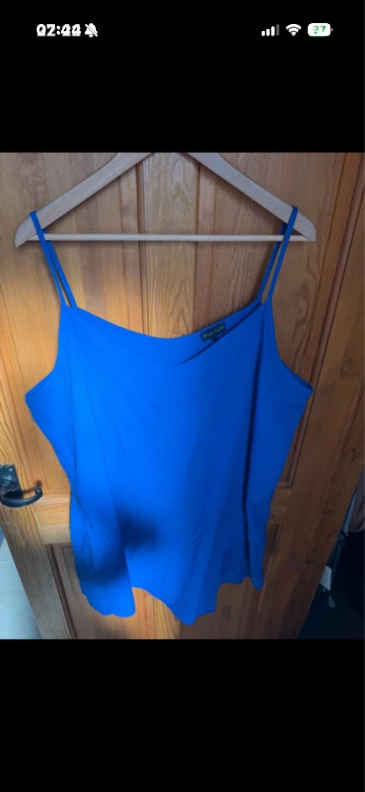 Phase Eight royal blue strap mini summer dress size 18