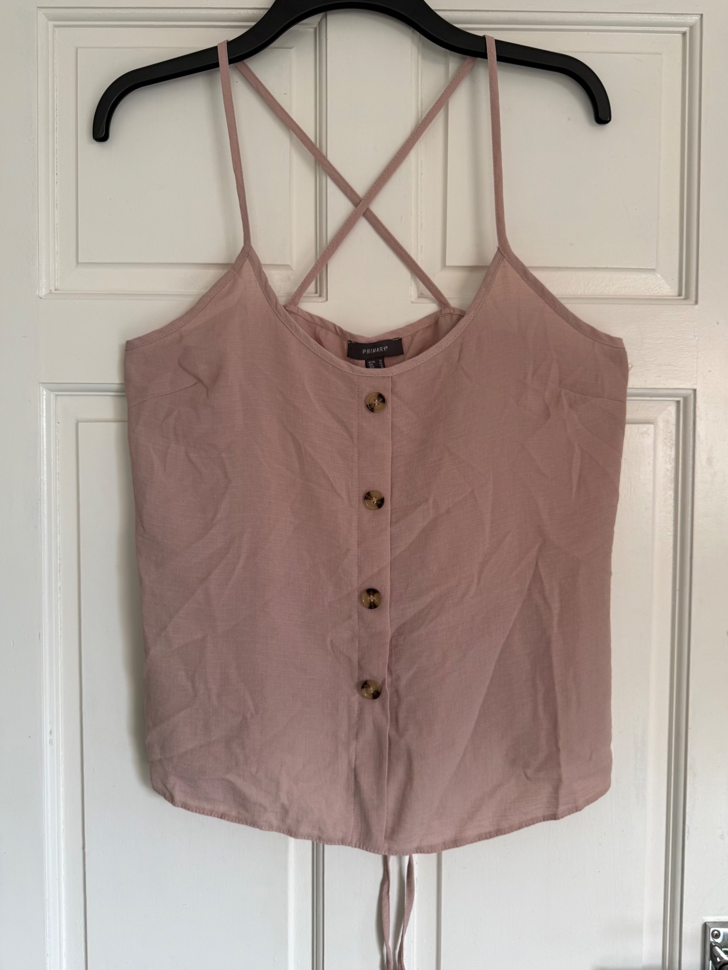 Primark Strappy Cami Top Size 14