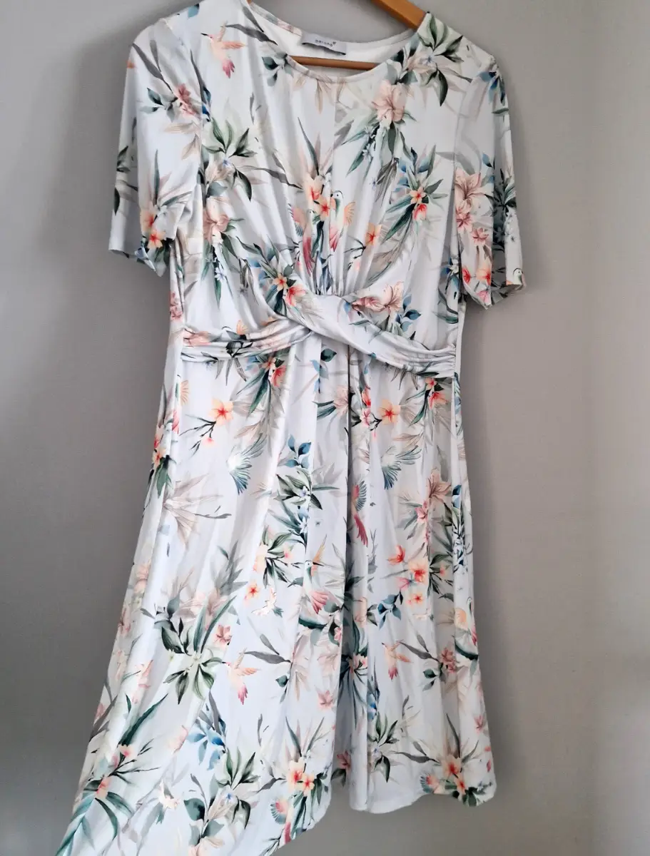 Per una floral summer holiday dress size uk 14