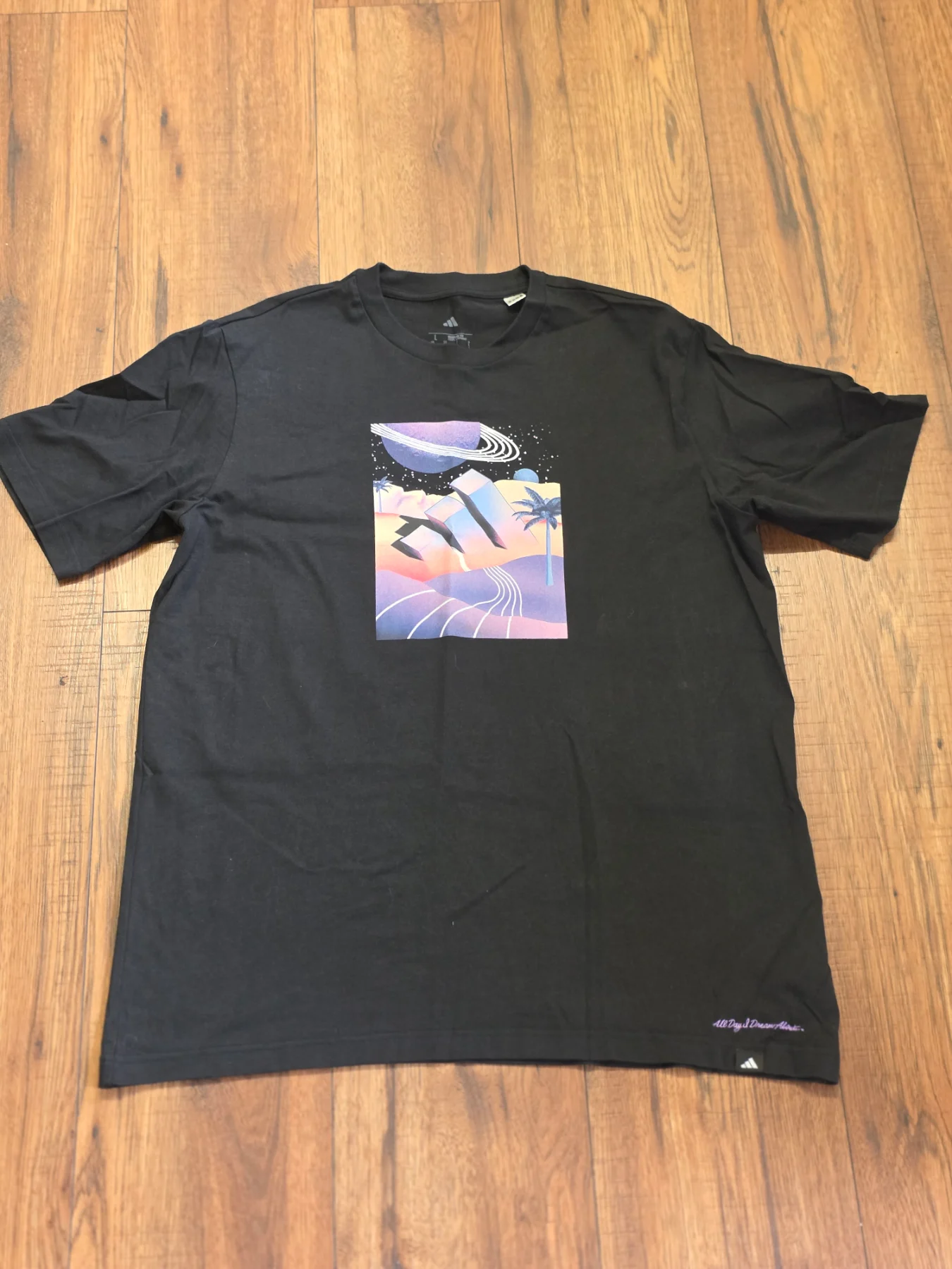Adidas 'All Day' Graphic T-shirt