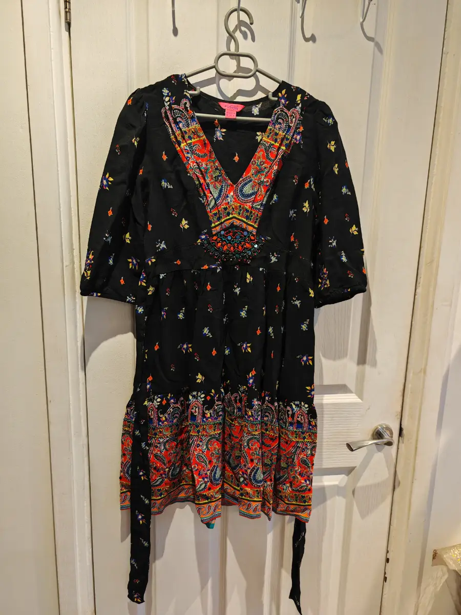 Beautiful Monsoon summer boohoo style dress size 10