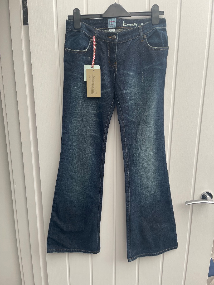 Sass & Bide Vintage Dark Wash Low-Rise Flare Jeans