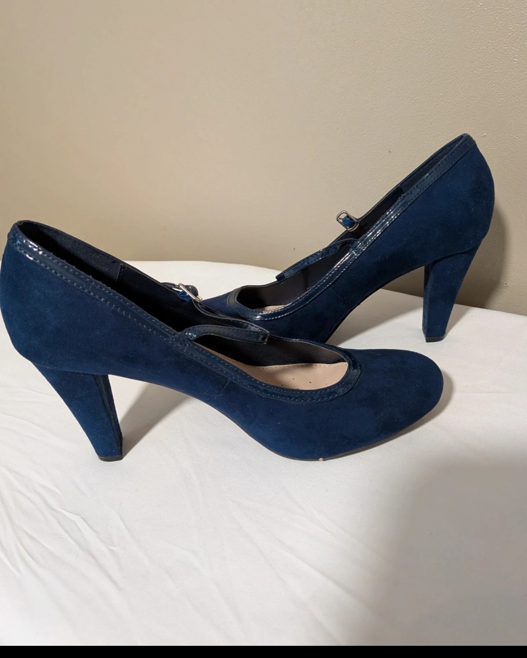 papaya navy shoes size7