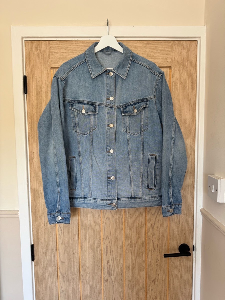 Topshop denim jacket size 12